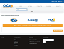 Tablet Screenshot of celex.com.ar